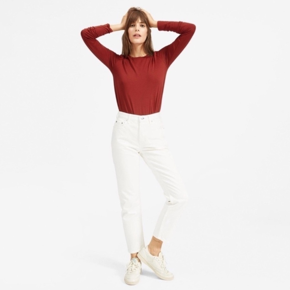 NWOT - Everlane The ‘90s Cheeky Jean in Bone